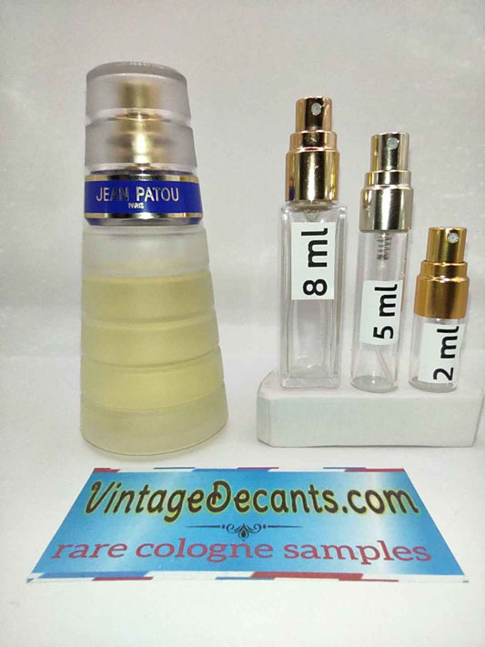 JEAN PATOU Eau de Patou EDT - 1998 Batch - Women Unisex - Vintage Decants cologne perfume samples