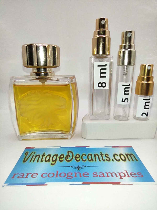 LALIQUE Pour Homme EDT - 1999 Batch - Men - Vintage Decants cologne perfume samples
