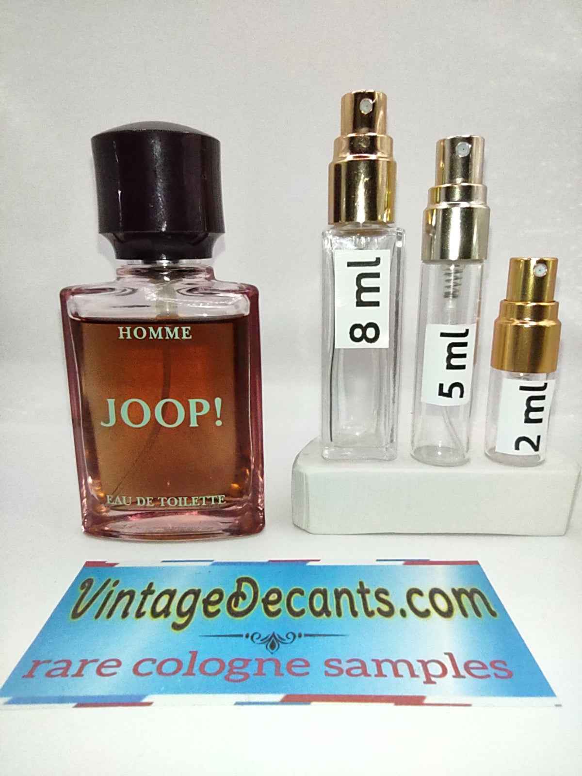 JOOP Homme Men EDT - batch 1990s - Men Unisex - Vintage Decants cologne perfume samples