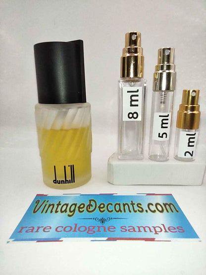 Vintage Decants DUNHILL EDITION EDT - 1986 Batch - Men - Sample - Discontinued - Cologne - Perfume - Classic - Retro - Fragrance