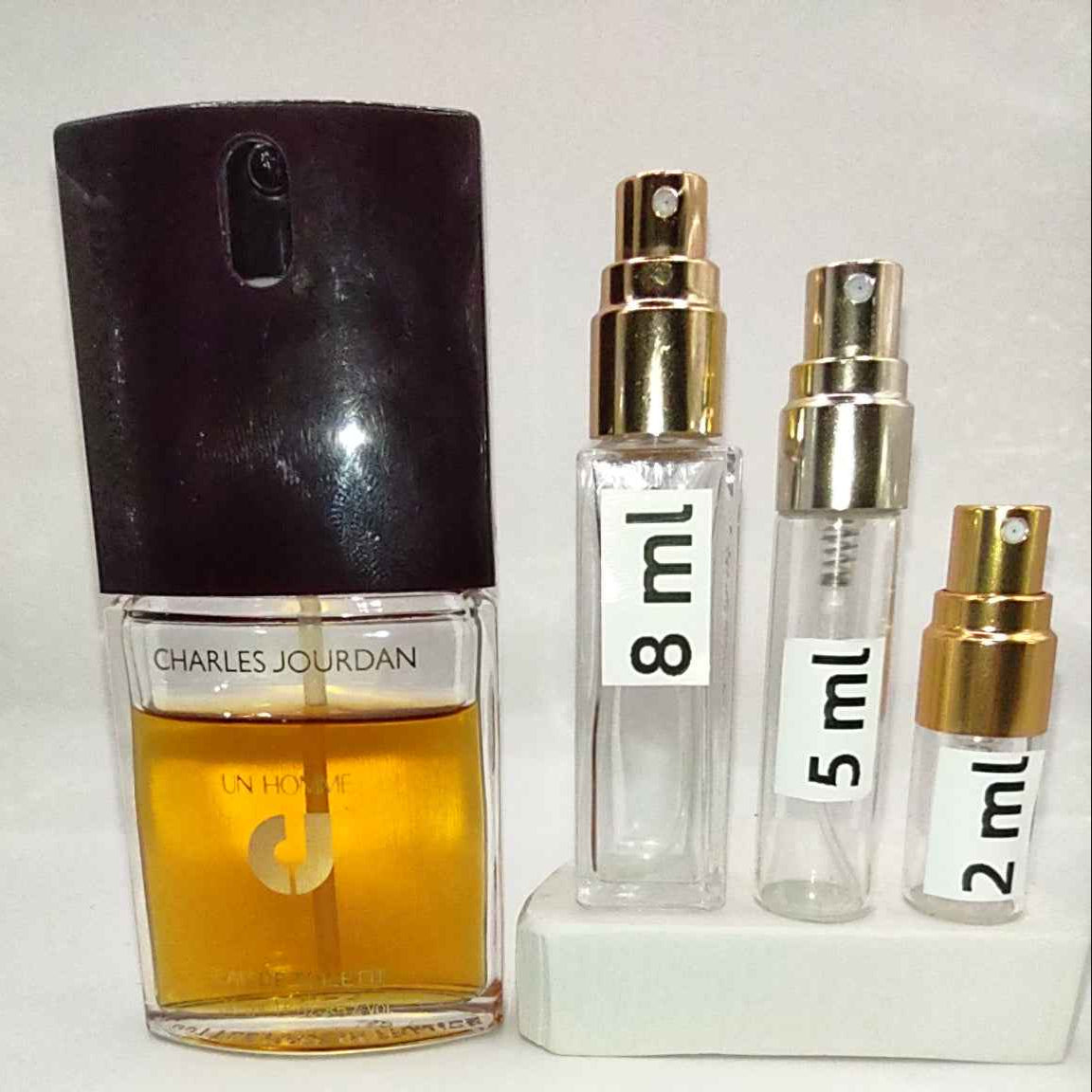 CHARLES JOURDAN Un Homme EDT, 1980's batch, Men | Vintage Decant Cologne Perfume Fragrance Samples