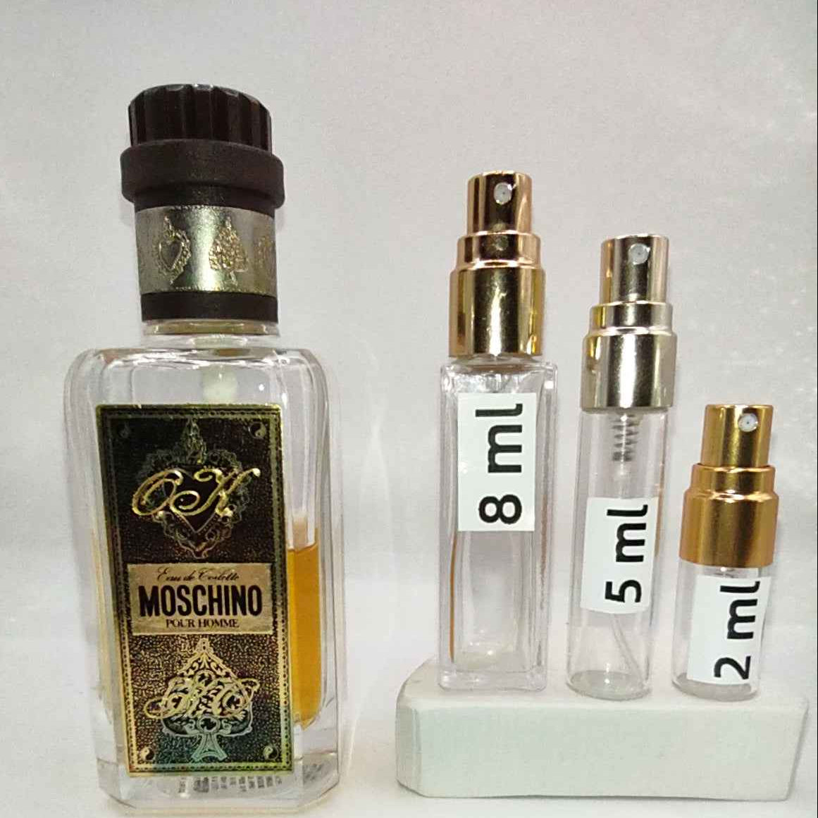 MOSCHINO Pour Homme EDT, 1992 Batch, Men | Vintage Decant Cologne Perfume Fragrance Samples