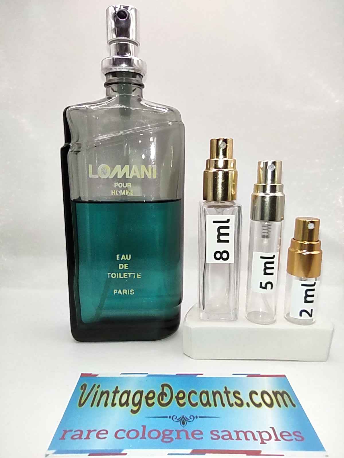 LOMANI Pour Homme EDT 1990's Batch - Men - Vintage Decants cologne perfume samples