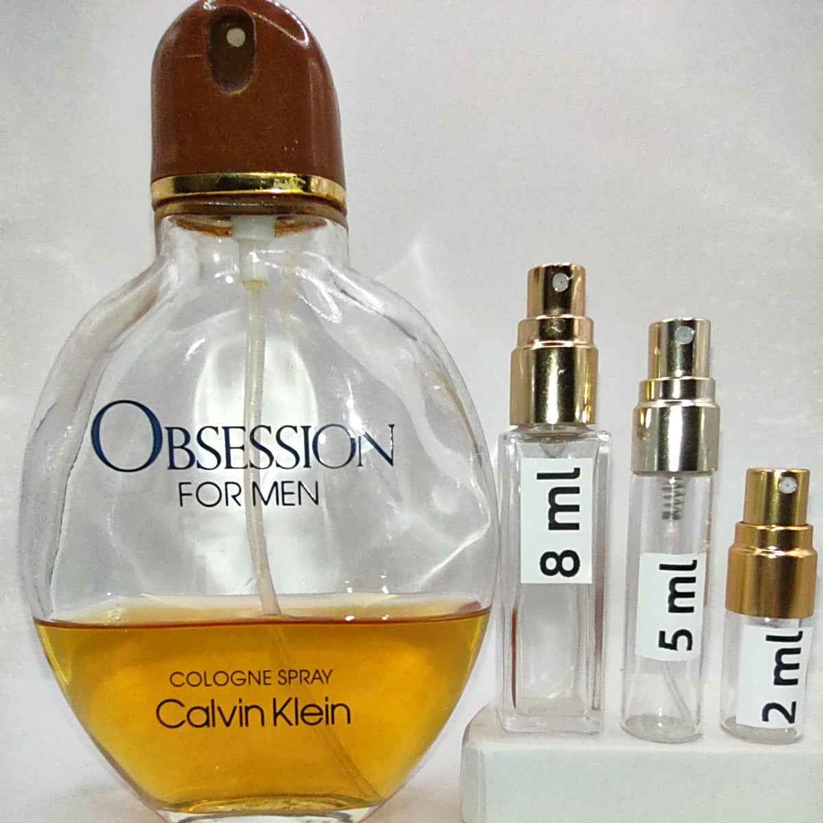 CALVIN KLEIN Obsession For men EDC, 1991 Batch, Men, Unisex | Vintage Decant Cologne Perfume Fragrance Samples