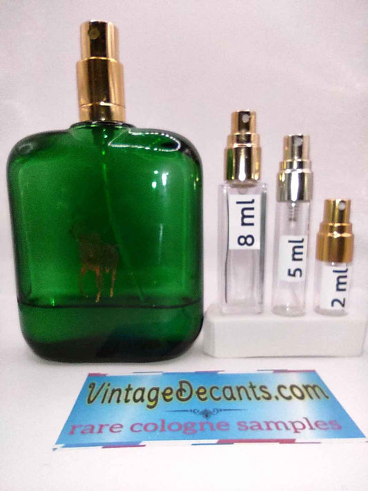 RALPH LAUREN Polo EDT - 1990's Cosmair Batch - Men - Vintage Decants cologne perfume samples