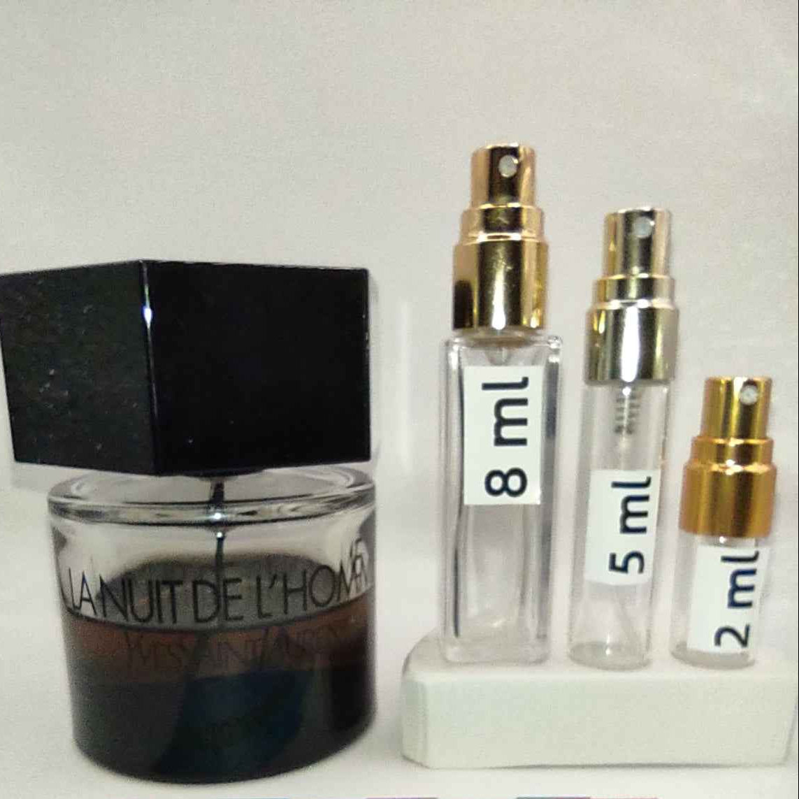 YVES SAINT LAURENT La Nuit de L'Homme EDT, 2014 Batch, Men, Unisex | Vintage Decant Cologne Perfume Fragrance Samples
