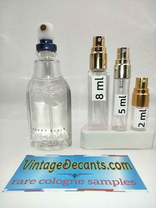 PERRY ELLIS America For Men EDT - 2001 batch - Men - Unisex - Vintage Decants cologne perfume samples