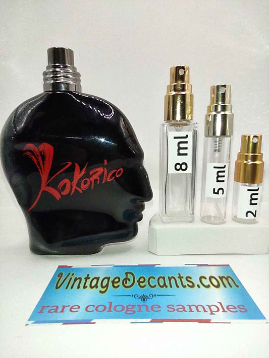 JEAN PAUL GAULTIER Kokorico EDT - 2011 Batch - Men - Unisex - Vintage Decants cologne perfume samples