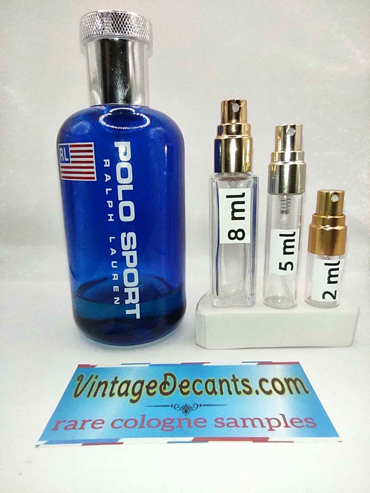 RALPH LAUREN Polo Sport EDT - 1990's Cosmair Batch - Men - Vintage Decants cologne perfume samples