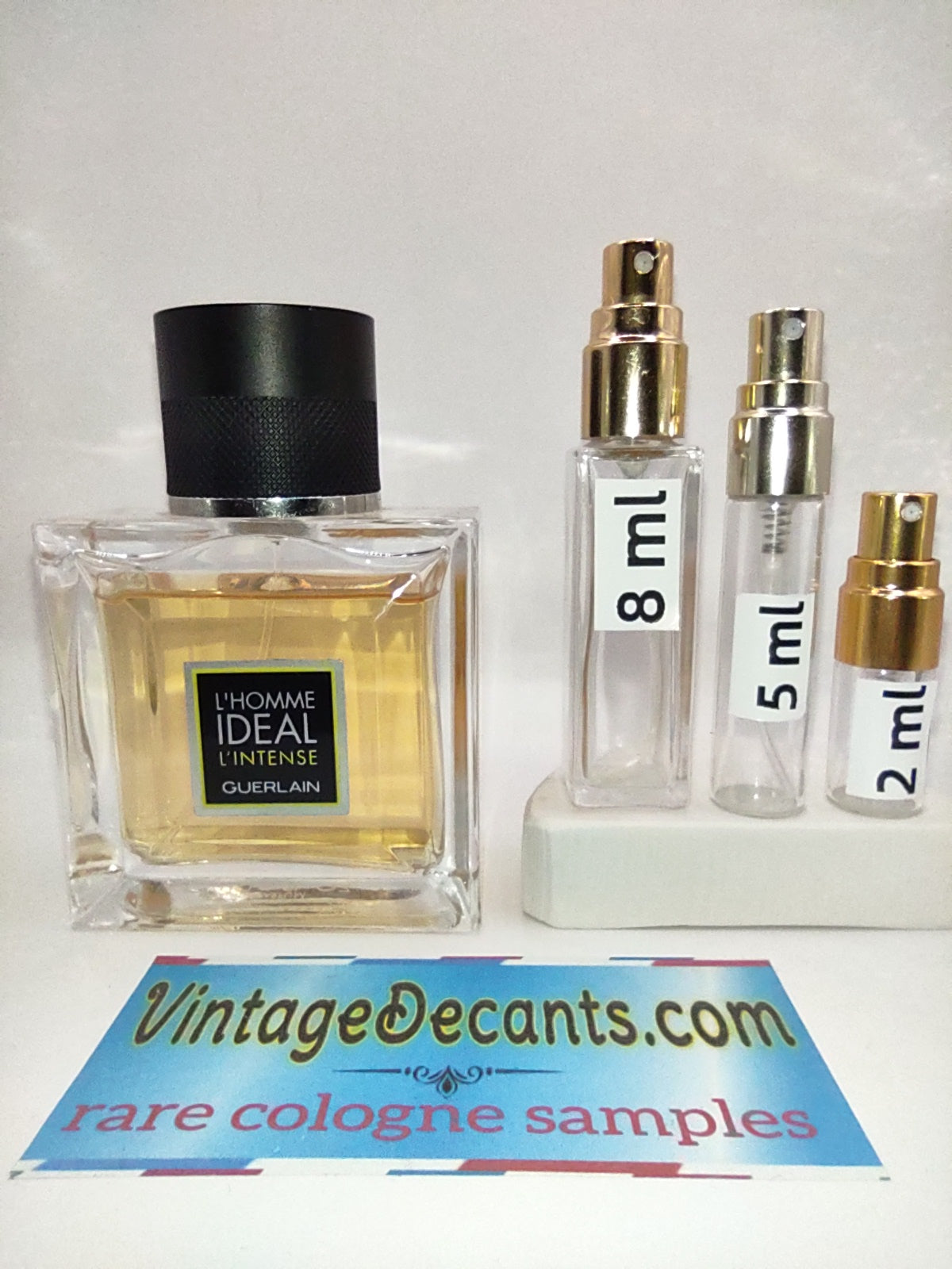 GUERLAIN L'Homme Ideal L'intense - 2020 Batch - Men - Vintage Sample Discontinued Cologne Perfume Fragrance Decants