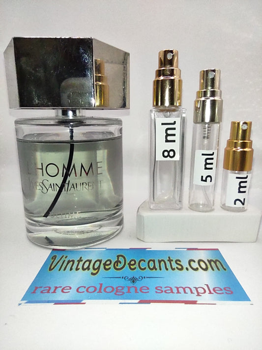 Vintage Decants YVES SAINT LAURENT L'Homme Ultime EDP - 2016 Batch - Men - unisex - Sample - Discontinued - Cologne - Perfume - Classic - Retro - Fragrance