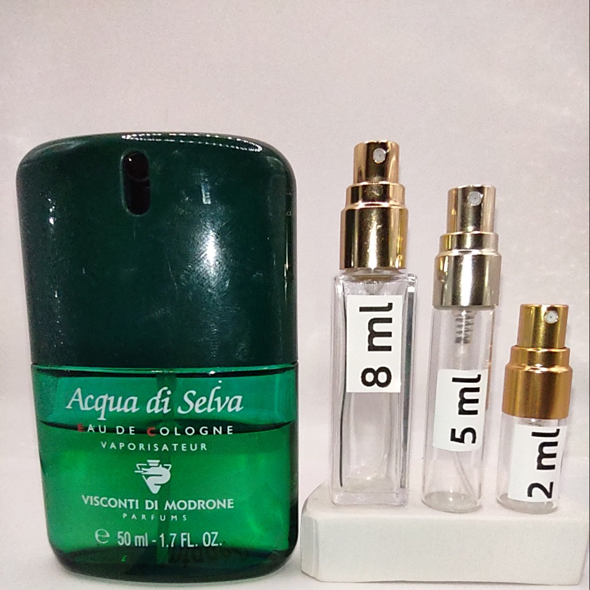 ACQUA DI SELVA by Visconti Di Modrone EDC, 1980's Batch, Men | Vintage Decant Cologne Perfume Fragrance Samples