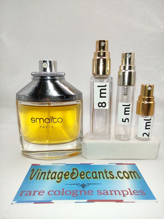 FRANCESCO SMALTO Smalto Pour Homme EDT Men - Vintage Decants cologne perfume fragrance samples