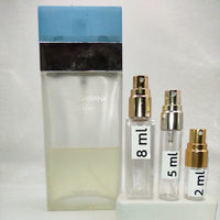 DOLCE & GABBANA Light Blue EDT, 2007 Batch, Women, Unisex | Vintage Decant Cologne Perfume Fragrance Samples