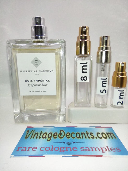 ESSENTIAL PARFUMS Bois Imperial EDP - 2022 Batch - Unisex - Men - Vintage Decants cologne perfume fragrance samples