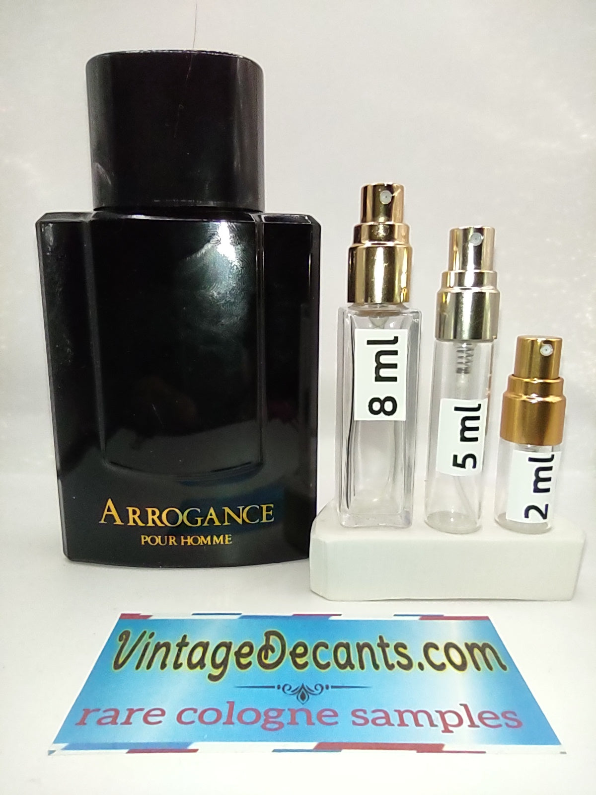 ARROGANCE Pour Homme EDT - 2018 Batch - Men - Vintage Decants Perfume cologne samples fragrance discontinued