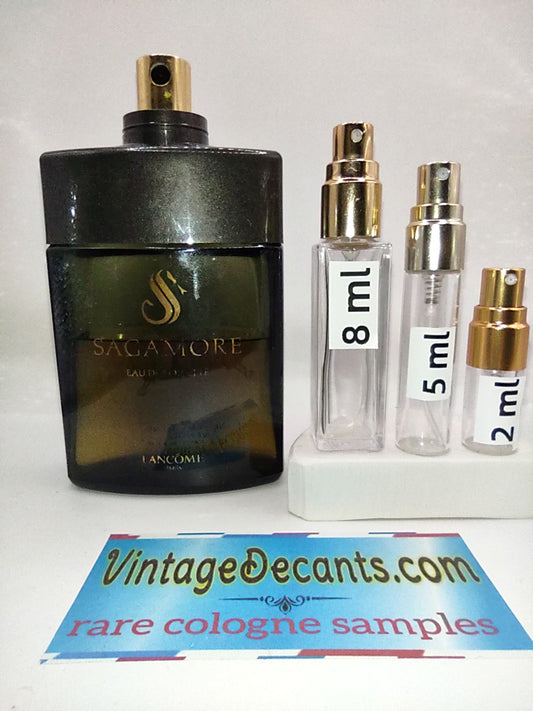 Vintage Decants LANCOME Sagamore EDT - 1988 Batch - Men - Sample - Discontinued - Cologne - Perfume - Classic - Retro - Fragrance
