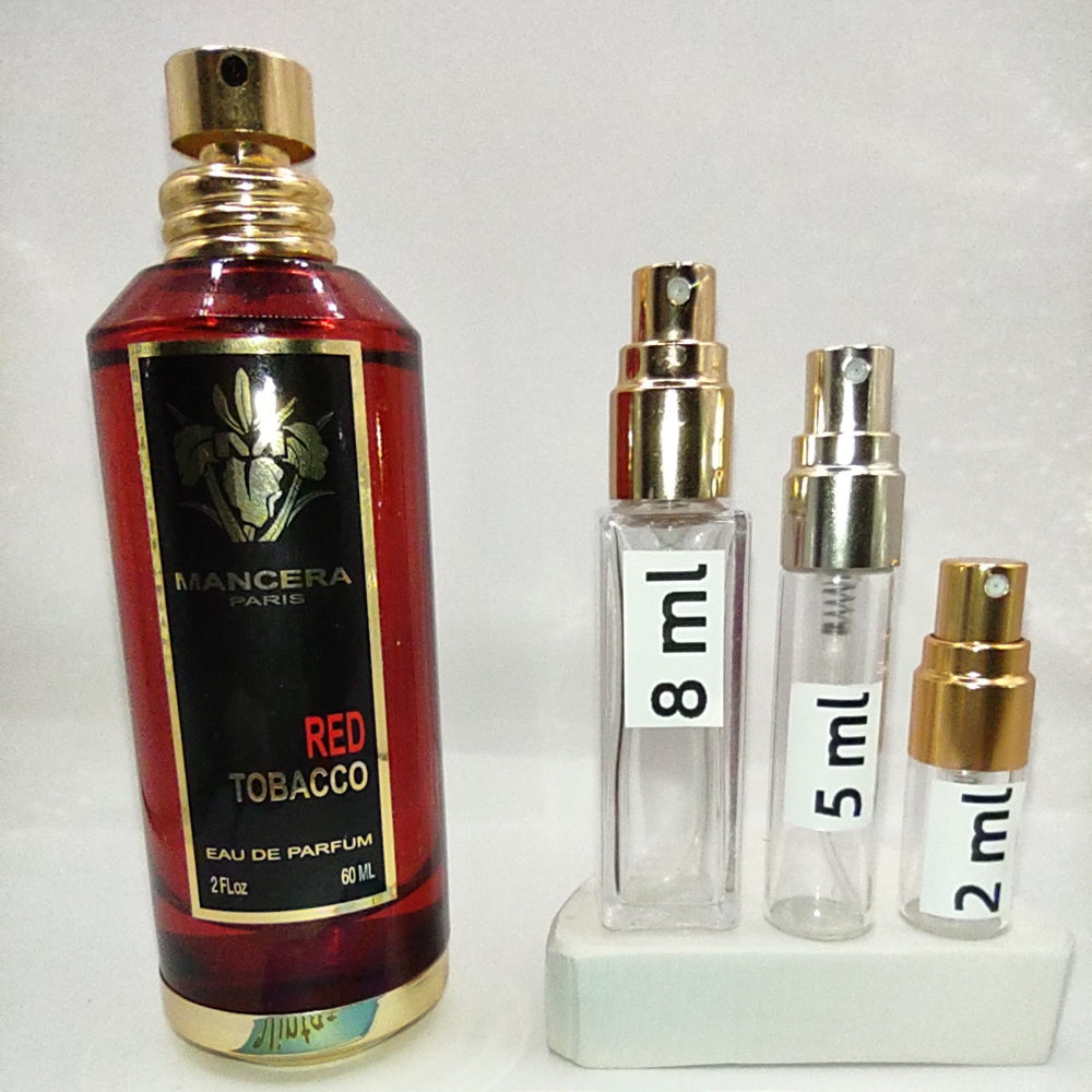 MANCERA Red Tobacco EDP, 2022 Batch, Unisex, Men | Vintage Decant Cologne Perfume Fragrance Samples