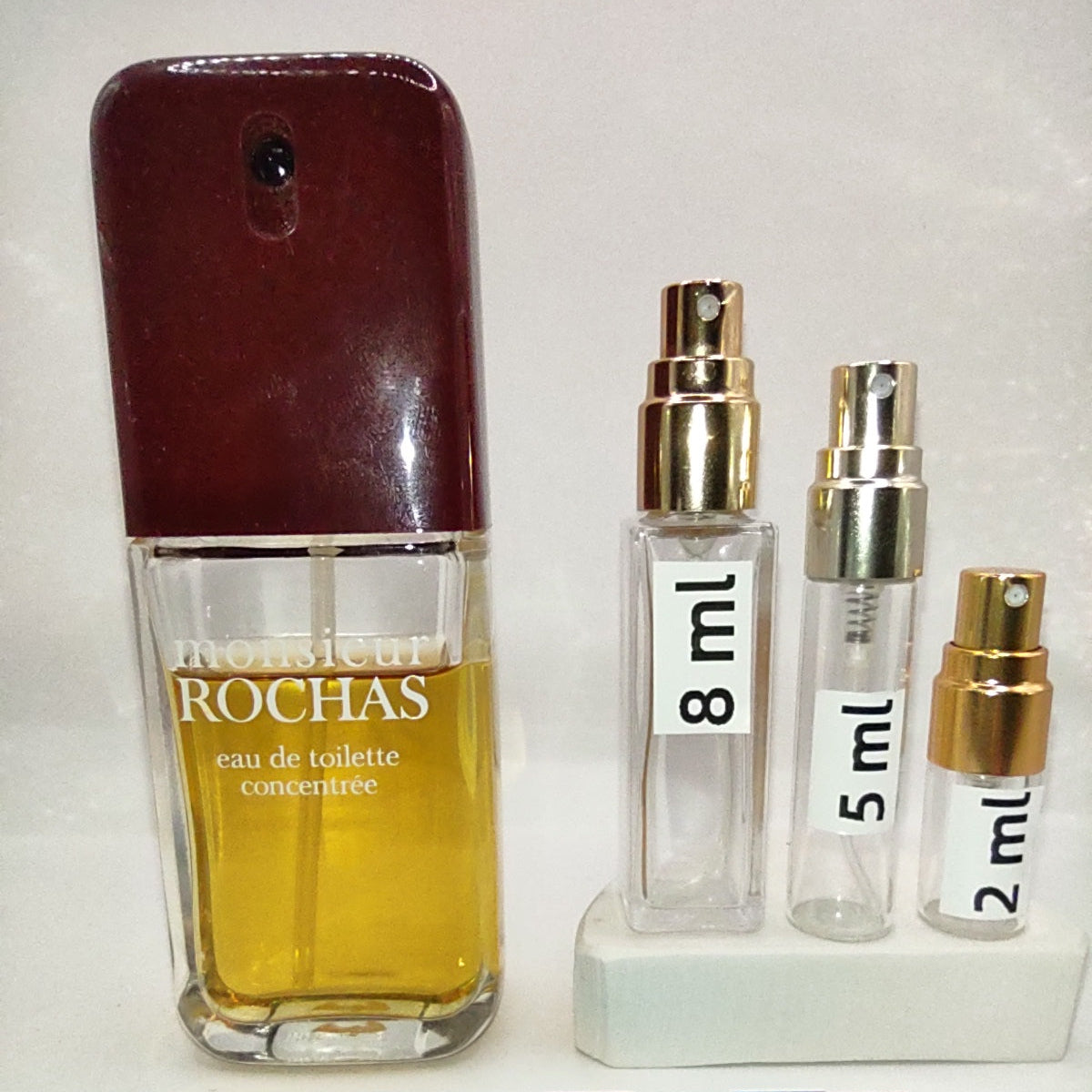 ROCHAS Monsieur Rochas EDT Concentree, 1983 Batch, Men | Vintage Decant Cologne Perfume Fragrance Samples