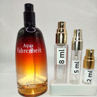 DIOR Aqua Fahrenheit EDT, 2011 Batch, Men | Vintage Decant Cologne Perfume Fragrance Samples