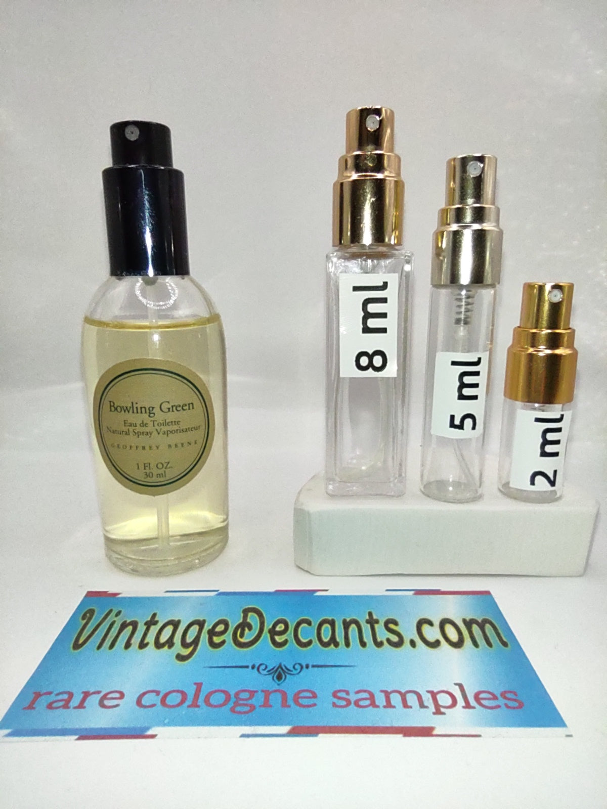 GEOFFREY BEENE Bowling Green EDT - 2020's Batch - Men - Vintage Sample Discontinued Cologne Perfume Fragrance Decants