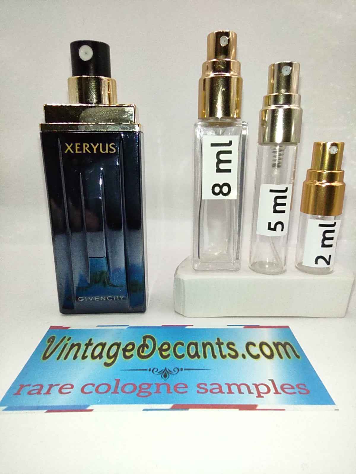 GIVENCHY Xeryus EDT - 1986 Batch- Men - unisex - Vintage Sample Discontinued Cologne Perfume Fragrance Decants