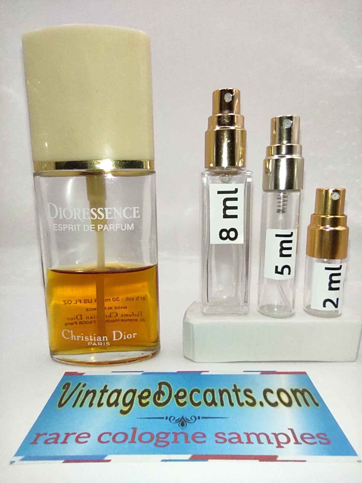 DIOR Dioressence Esprit De Parfum - 1990's Batch - Women - Unisex - Vintage Sample Discontinued Cologne Perfume Fragrance Decants