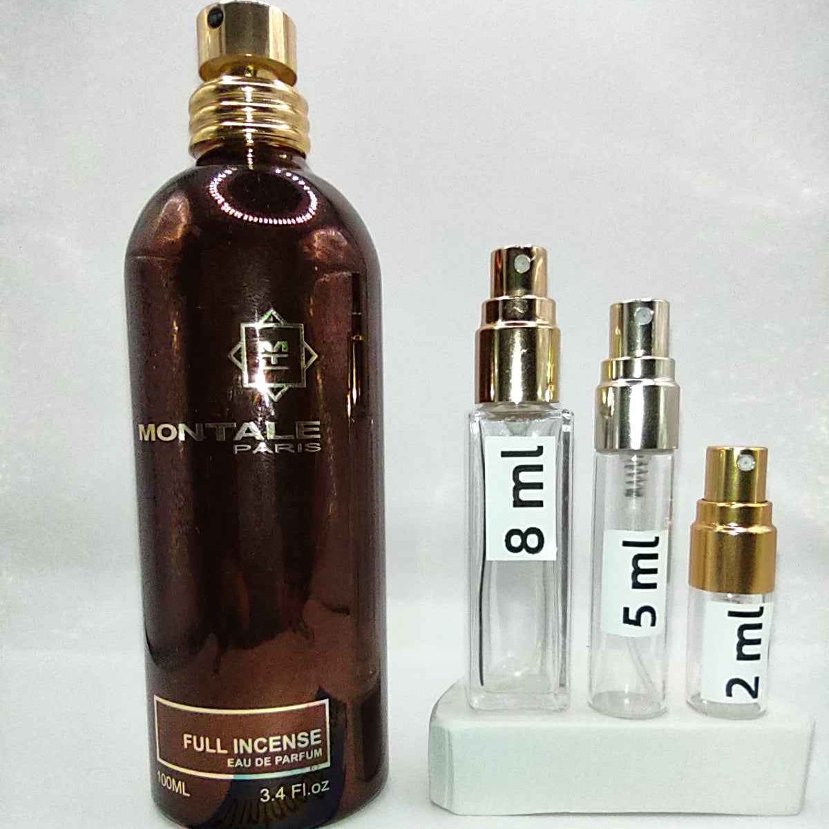 MONTALE Full Incense EDP, 2021 Batch, Unisex, Men | Vintage Decant Cologne Perfume Fragrance Samples