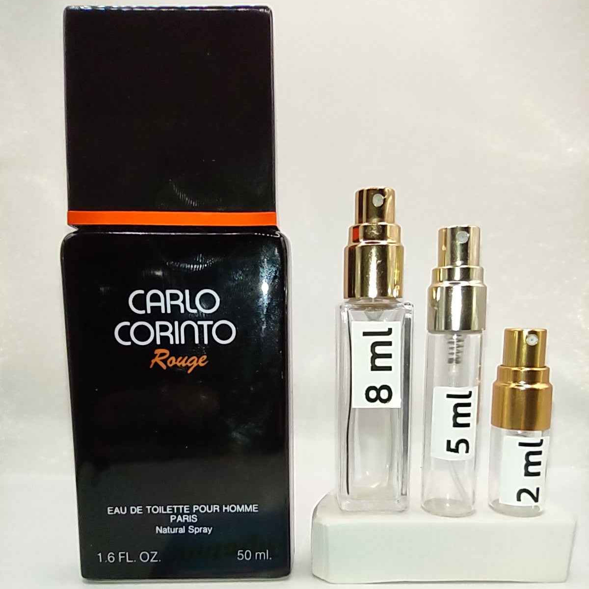 CARLO CORINTO Rouge EDT, 1998 Batch, Men | Vintage Decant Cologne Perfume Fragrance Samples