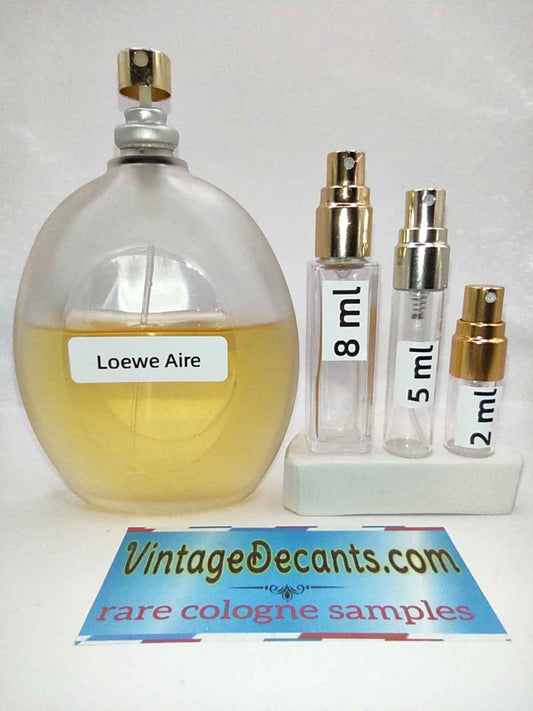 LOEWE Aire EDT - 1992 Batch - Women - Unisex - Vintage Decants cologne perfume samples