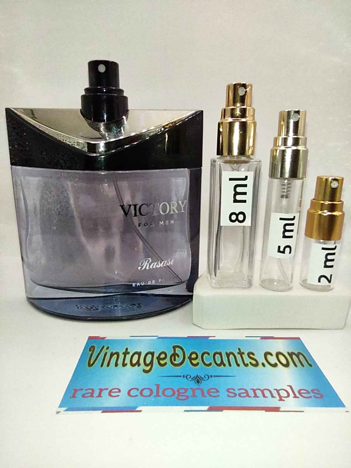 RASASI Victory EDP - 2023 Batch - Men - Vintage Sample Discontinued Cologne Perfume Fragrance Decants