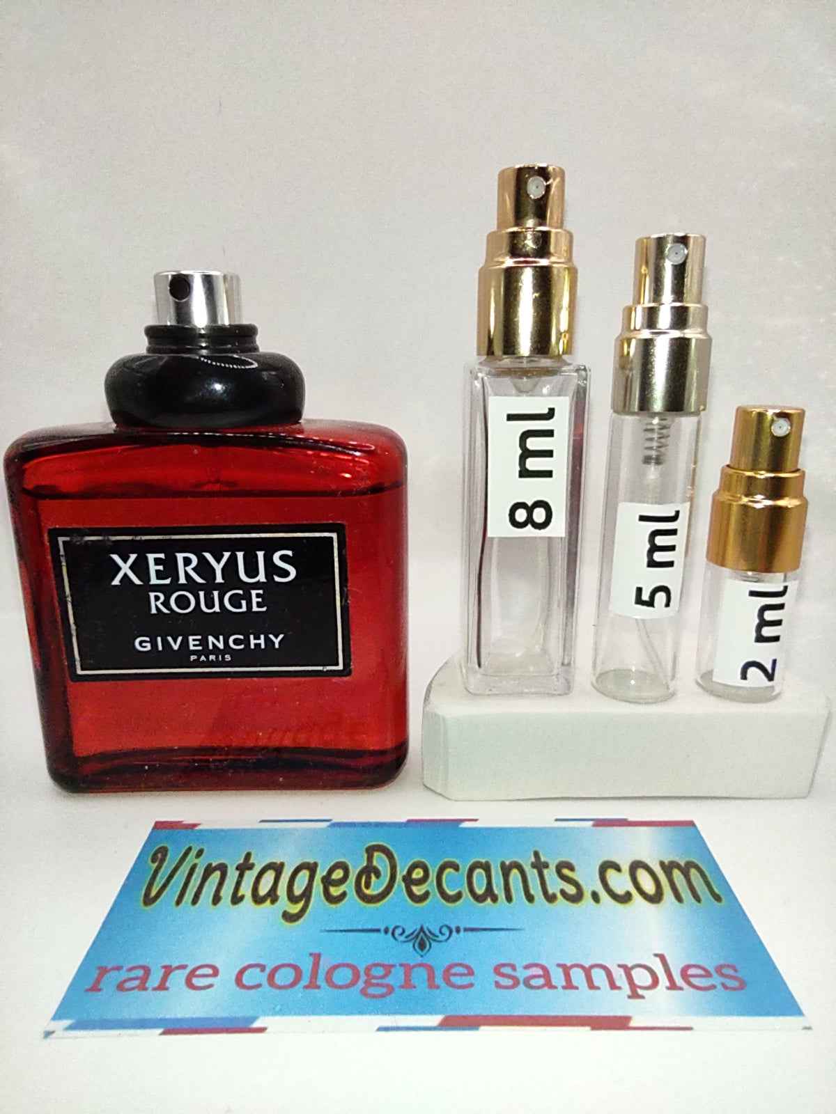 GIVENCHY Xeryus Rouge EDT - 2003 Batch - Men - Unisex - Vintage Sample Discontinued Cologne Perfume Fragrance Decants