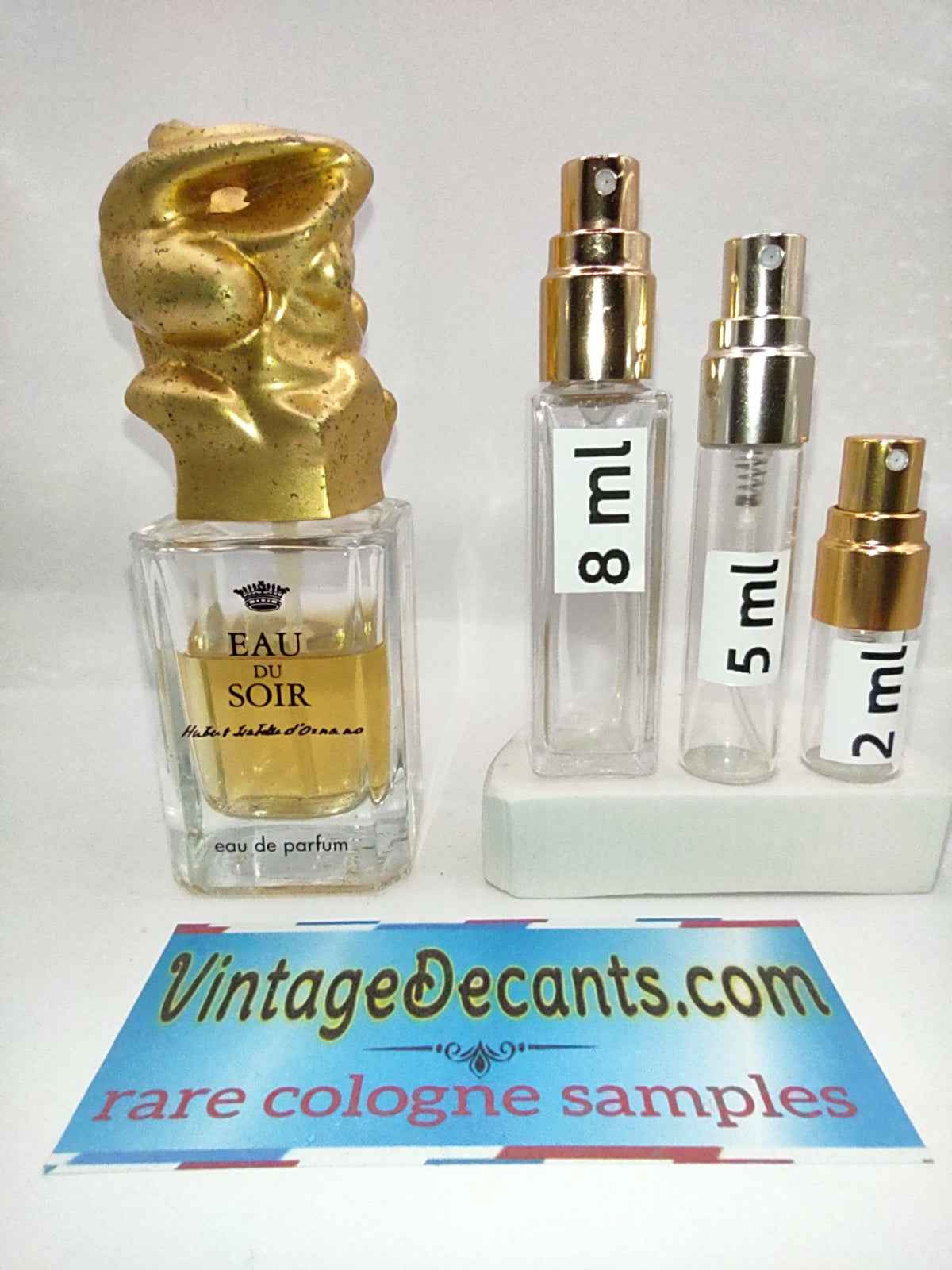 SISLEY Eau Du Soir EDP - 1990's Batch - Women - Vintage Sample Discontinued Cologne Perfume Fragrance Decants