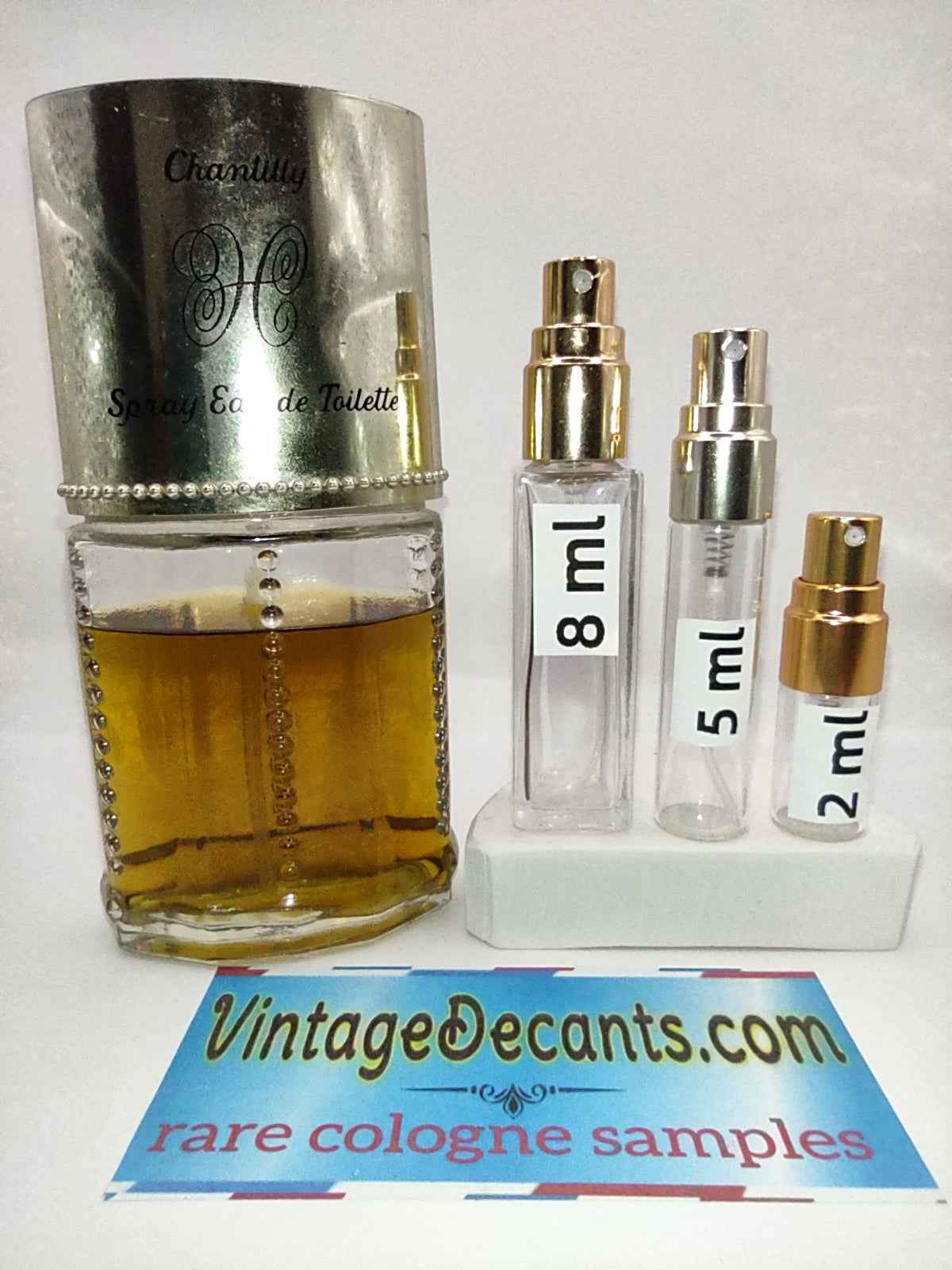 HOUBIGANT Chantilly EDT - 1970's Batch - Women - Vintage Sample Discontinued Cologne Perfume Fragrance Decants