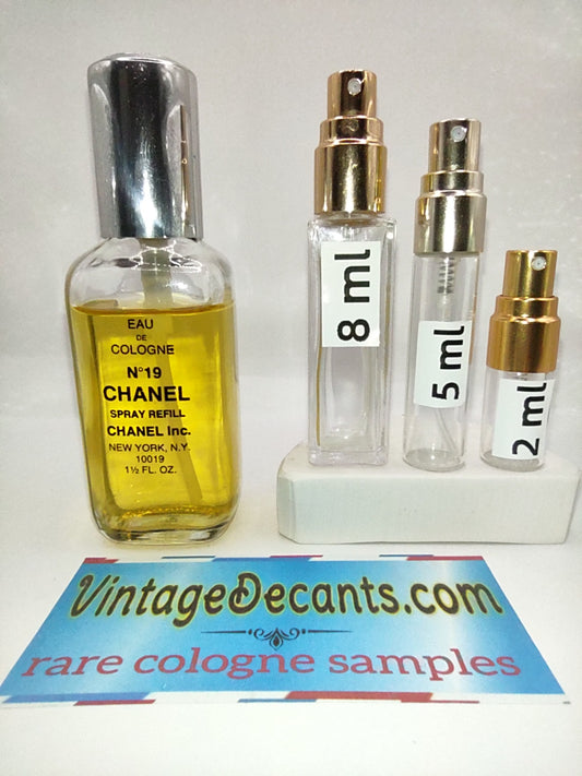 CHANEL NO 19 EDC - 1979 Batch - Women - Unisex