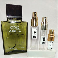 CARLO CORINTO Pour Homme EDT, 1980's Batch, Men | Vintage Decant Cologne Perfume Fragrance Samples
