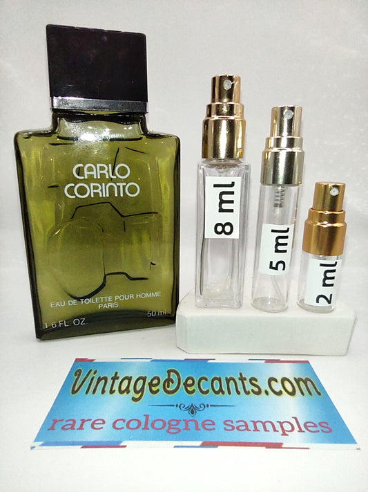 CARLO CORINTO Pour Homme EDT - 1980's Batch - Men