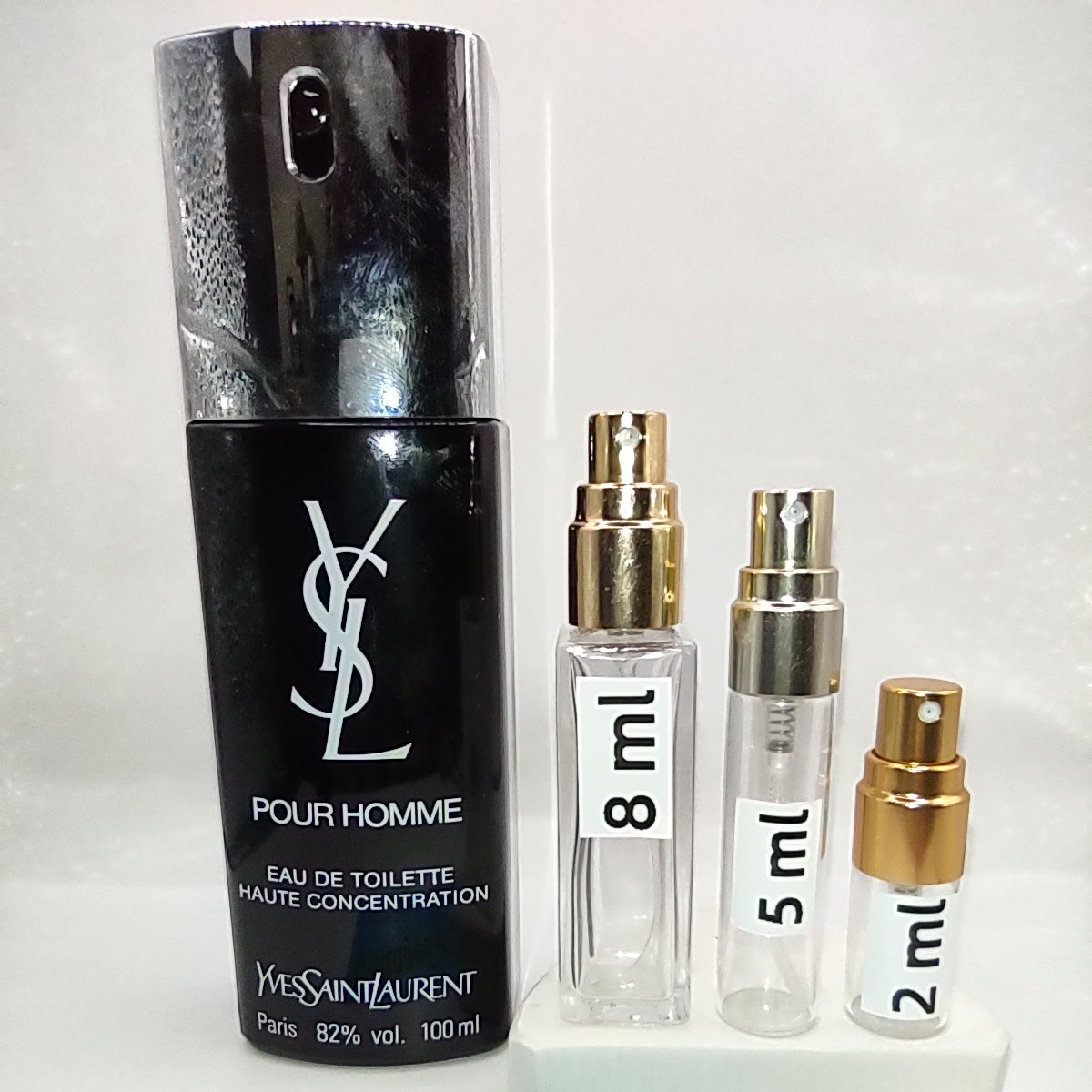 YVES SAINT LAURENT Pour Homme Haute Concentration EDT, 1980's Batch, Men | Vintage Decant Cologne Perfume Fragrance Samples