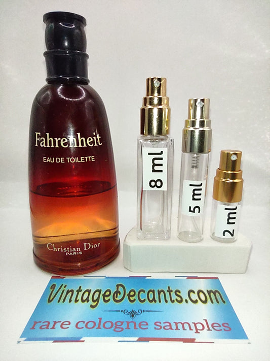 DIOR Fahrenheit EDT - 1989 Batch - Men