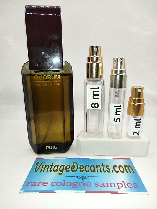 ANTONIO PUIG Quorum EDT - 1988 Batch - Men