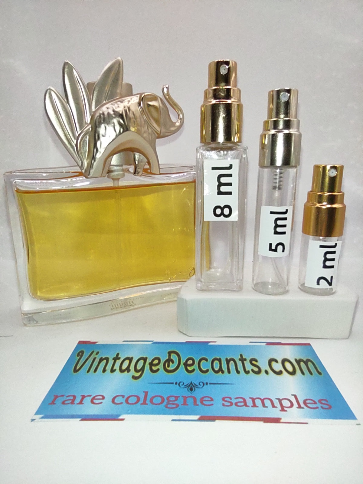 KENZO Jungle L'Elephant EDP - 2003 Batch - Women - Unisex - Vintage Sample Discontinued Cologne Perfume Fragrance Decants