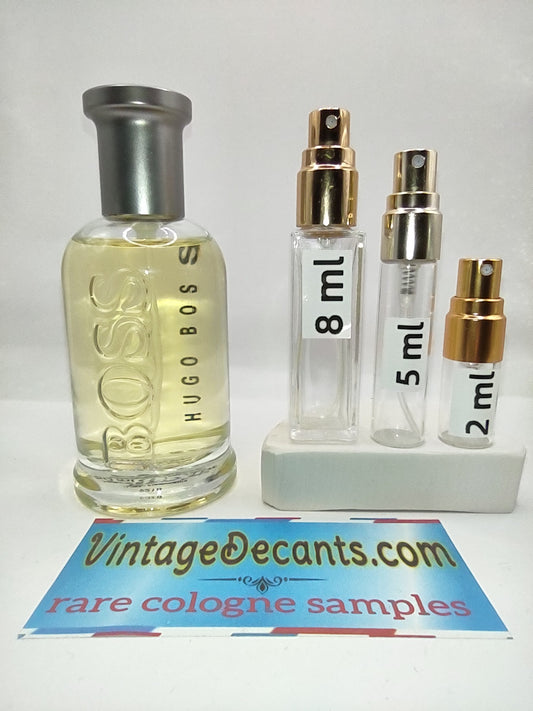 HUGO BOSS Boss Bottled #6 EDT - 1999 Batch - Men - Unisex - Vintage Decants Perfume cologne samples retro classic