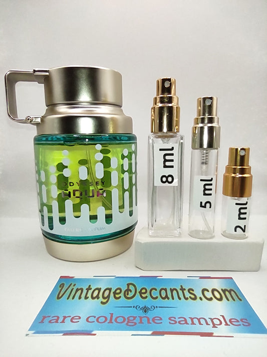 Vintage Decants ARMAF Odyssey Aqua Edition - 2023 Batch - Men - Unisex - Sample - Discontinued - Cologne - Perfume - Classic - Retro - Fragrance
