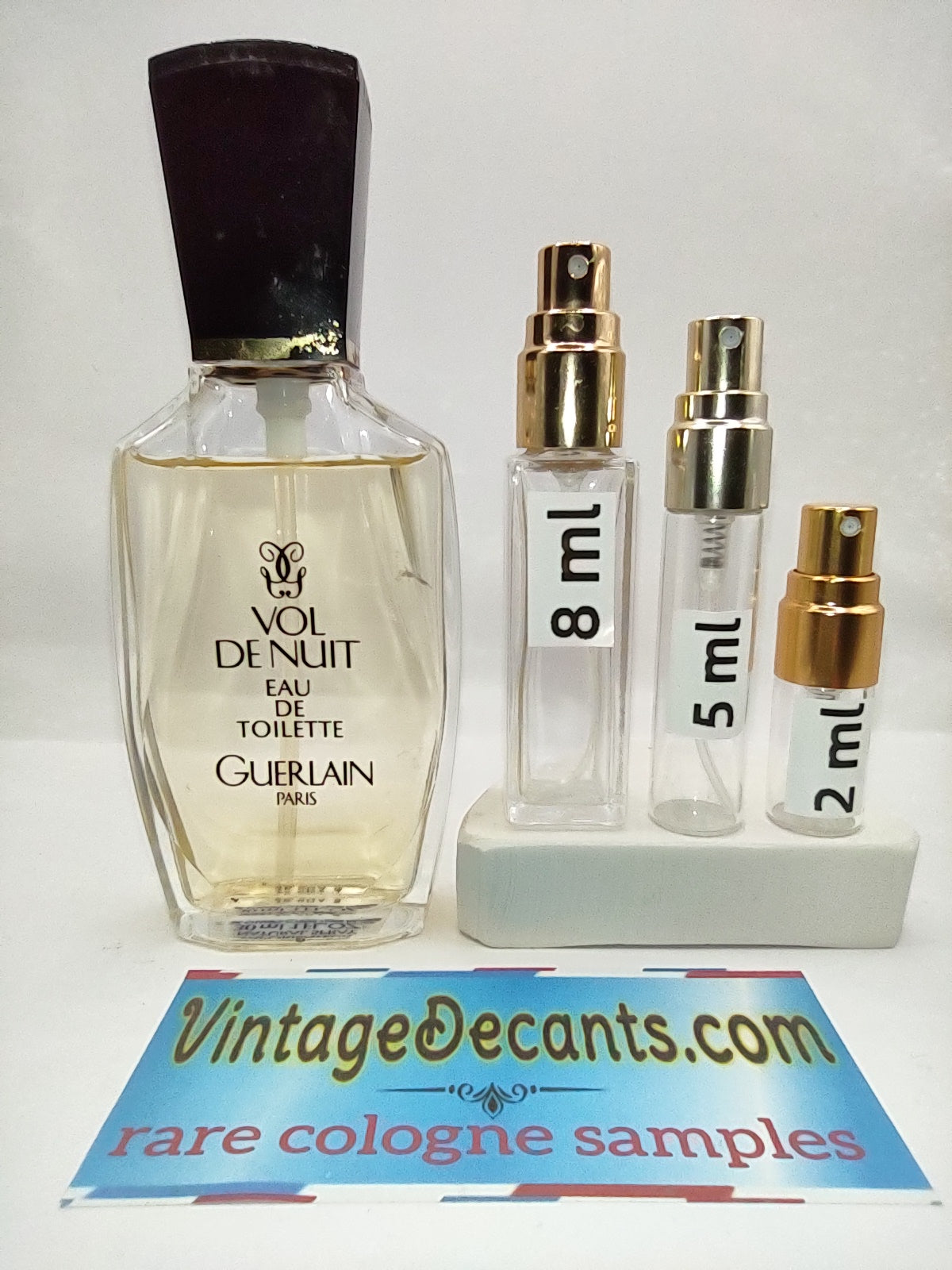 GUERLAIN Vol De Nuit EDT - 1993 Batch - Women - Unisex - Vintage Sample Discontinued Cologne Perfume Fragrance Decants