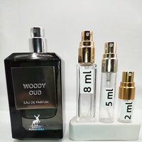 MAISON ALHAMBRA Woody Oud EDP, 2022 Batch, Unisex, Men | Vintage Decant Cologne Perfume Fragrance Samples