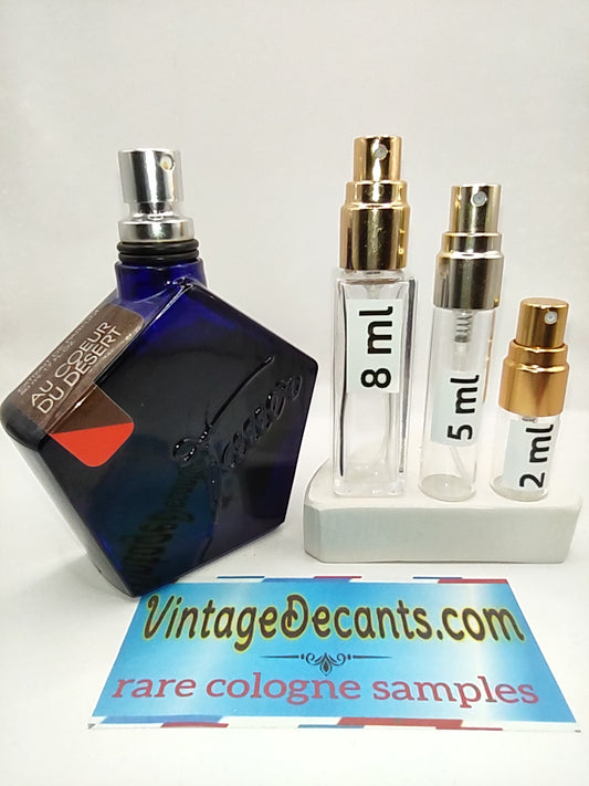Vintage Decants ANDY TAUER PERFUMES Au Coeur Desert Extrait EDP - 2017 Batch - Unisex - Men - Sample - Discontinued - Cologne - Perfume - Classic - Retro - Fragrance