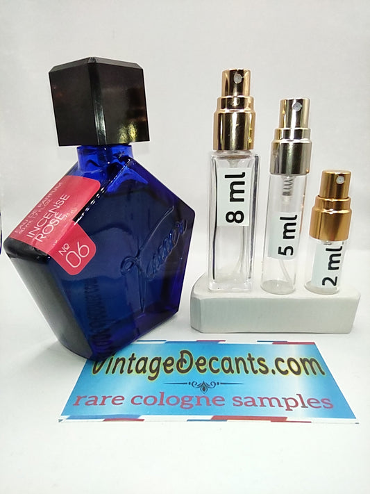 ANDY TAUER PERFUMES 06 Incense Rose EDP - 2023 Batch - Women - Unisex - Vintage Sample Discontinued Cologne Perfume Fragrance Decants