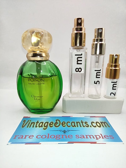 DIOR Tendre Poison EDT - 1999 Batch - Women - Vintage Sample Discontinued Cologne Perfume Fragrance Decants