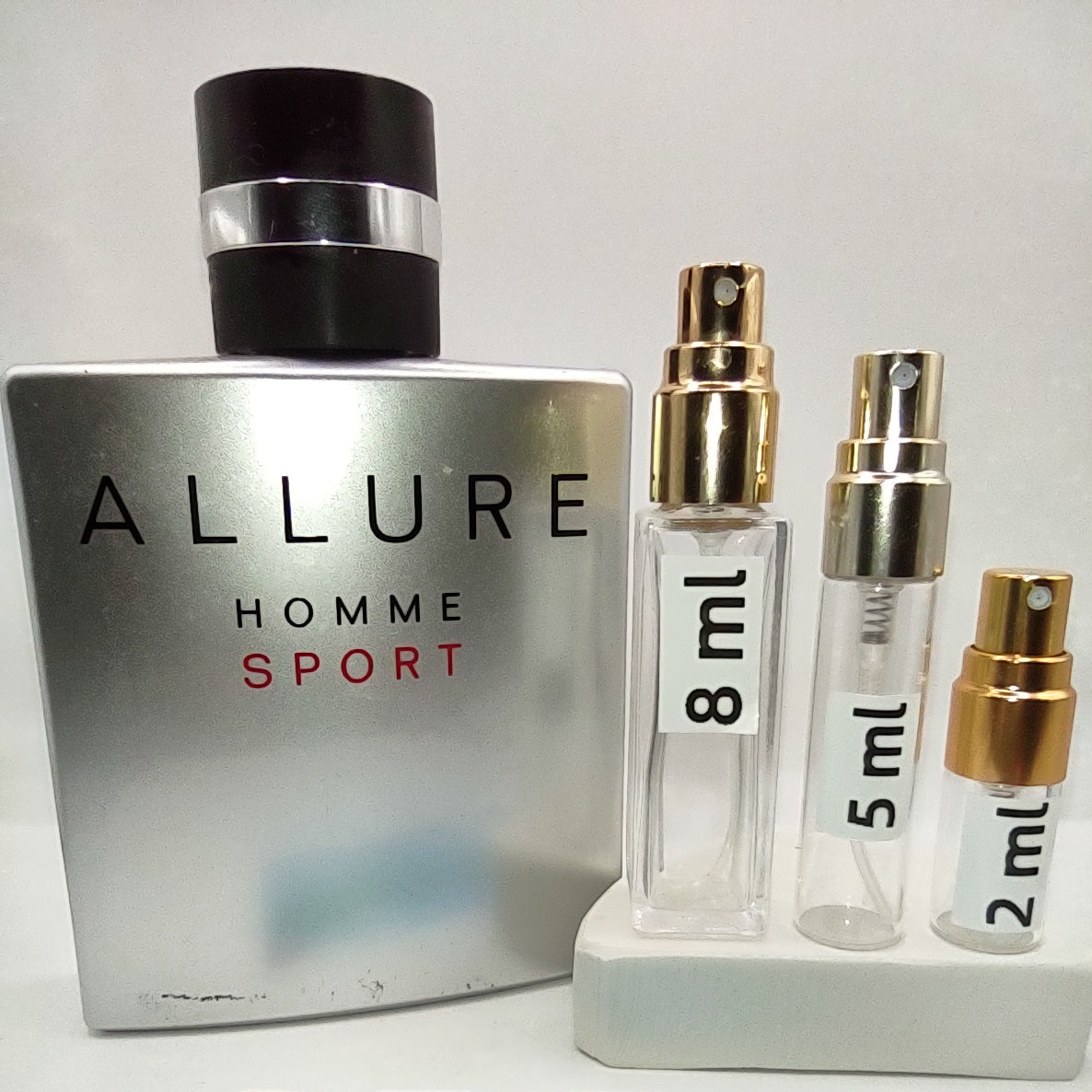 CHANNEL Allure Homme Sport EDT, 2014 Batch, Men, Unisex | Vintage Decant Cologne Perfume Fragrance Samples