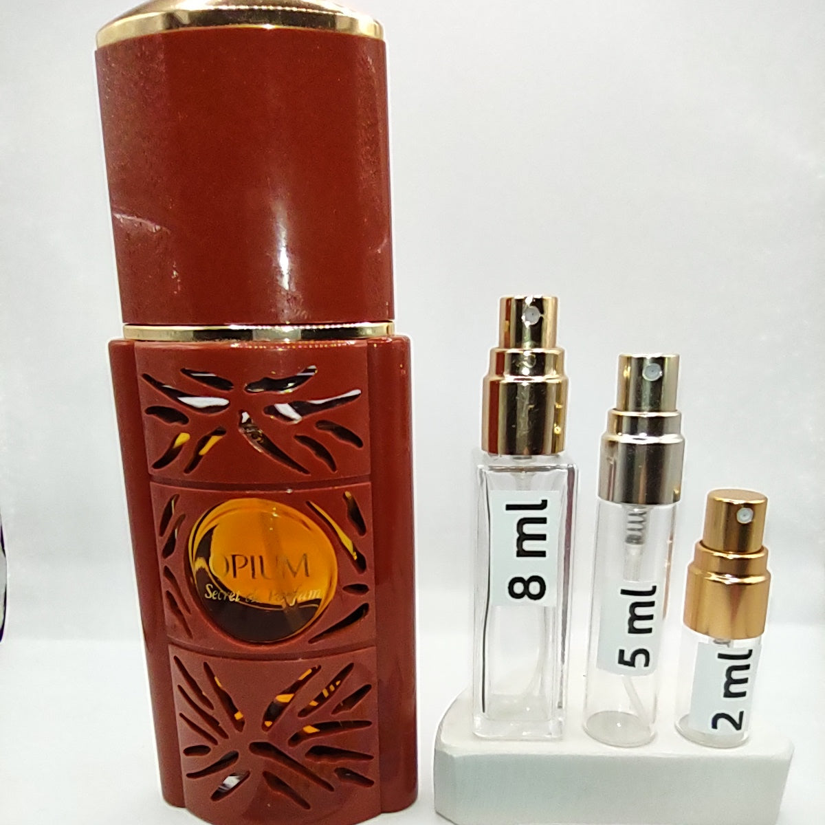 YVES SAINT LAURENT Opium Secret De Parfum, 1992 Batch, Women | Vintage Decant Cologne Perfume Fragrance Samples